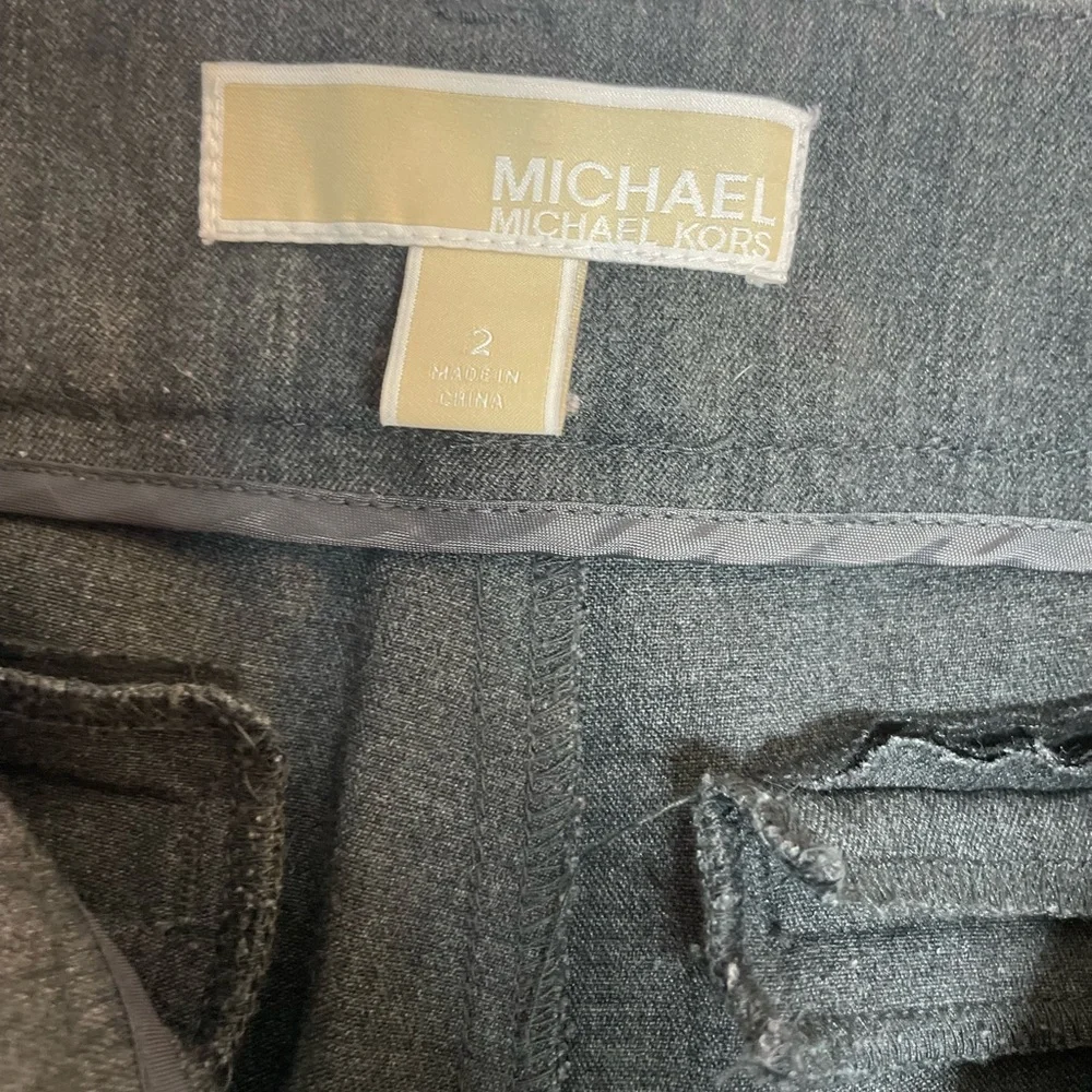 Michael Kors Charcoal Dress Pants
